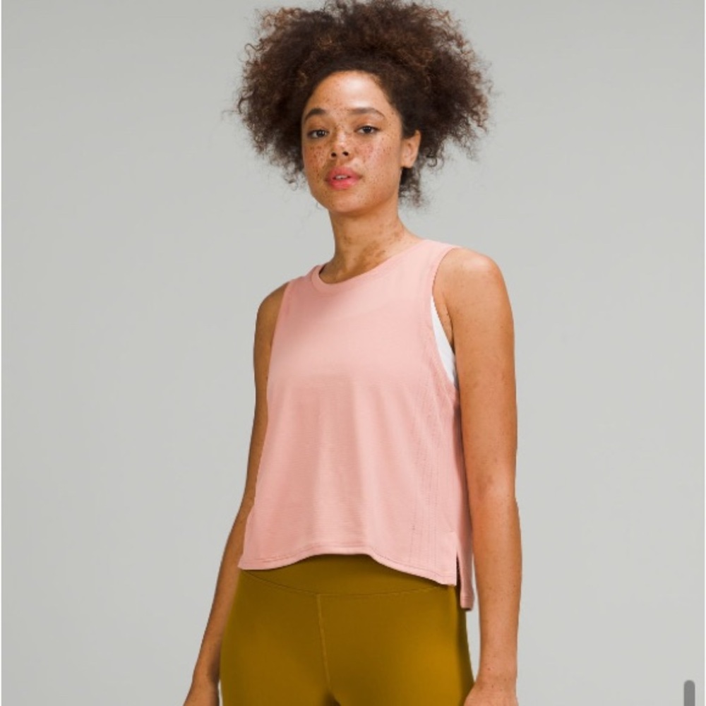 Lululemon Train to be Tank Top in Pink Puff Size: 4